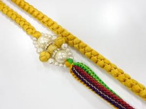 正絹　振袖用　手組帯締め